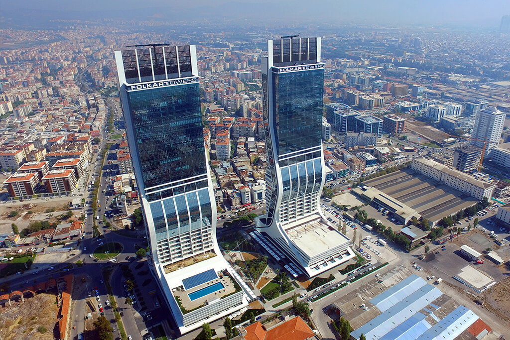 Izmir, Folkart Towers, Radyal Isıtma